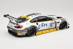 BMW M6 GT3 F13 #98 Rowe Racing M. Palttala / N. Catsburg 2nd Place 24 Hours of Nurburgring 2017 Minichamps 1:18 155172698 Met — billede 2 af 6