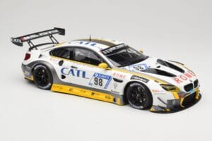 BMW M6 GT3 F13 #98 Rowe Racing M. Palttala / N. Catsburg 2nd Place 24 Hours of Nurburgring 2017 Minichamps 1:18 155172698 Met — billede 4 af 6