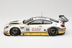 BMW M6 GT3 F13 #99 Rowe Racing P. Eng / M. Martin 24 Hours of Spa 2017 Minichamps 1:18 155172689 Metal — billede 3 af 6