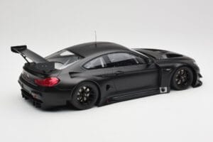 BMW M6 GT3 F13 Plain Body Version Matte Black Minichamps 1:18 155162610 Metal — billede 2 af 6