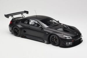 BMW M6 GT3 F13 Plain Body Version Matte Black Minichamps 1:18 155162610 Metal — billede 4 af 6