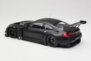 BMW M6 GT3 F13 Plain Body Version Matte Black Minichamps 1:18 155162610 Metal — billede 5 af 6