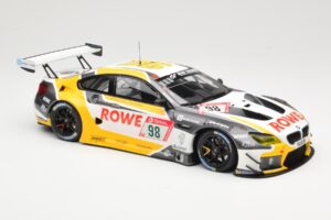 BMW M6 GT3 Rowe Racing #98 M. Wittmann / T. Blomqvist / P. Eng 4th Place 24 Hours Nurburgring 2020 Minichamps 1:18 155202698  — billede 4 af 6