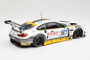 BMW M6 GT3 Rowe Racing #99 M. Basseng / M. Martin 24 Hours Nurburgring 2017 Minichamps 1:18 155172699 Metal — billede 2 af 6