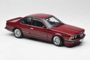 BMW M635 CSi E24 Karmin Rød AUTOart 1:18 70528 Metal — billede 6 af 8