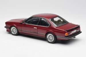 BMW M635 CSi E24 Karmin Rød AUTOart 1:18 70528 Metal — billede 7 af 8