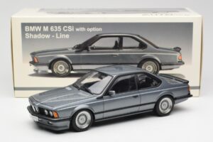 BMW M635 CSi E24 Shadow Line Delphin Metallic AUTOart 1:18 70529 Metal — billede 8 af 8
