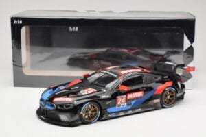 BMW M8 GTE RLL Racing #24 J. Edwards / J. Krohn IMSA GP Road Atlanta 2020 Minichamps 1:18 155202994 Metal — billede 6 af 6