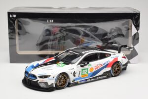 BMW M8 GTE Team Mtek #82 T. Blomqvist / A. Felix da Costa 6 Hours of Fuji 2018 Minichamps 1:18 155182982 Metal — billede 6 af 6