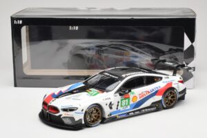 BMW M8 GTE #81 Team MTEK M. Tomczyk / N. Catsburg / N. Yelloly 24 Hours of Le Mans 2018 Minichamps 1:18 155182981 Metal — billede 6 af 6