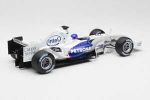 BMW Sauber F1.06 #17 J. Villeneuve Launch Version 2006 Minichamps 1:18 80430413184 Metal — billede 2 af 6