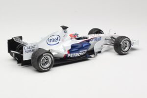 BMW Sauber F1.07 #10 R. Kubica Launch Version 2007 Minichamps 1:18 80430426995 Metal — billede 2 af 7