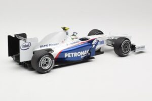 BMW Sauber F1.09 #6 N. Heidfeld Launch Version 2009 Minichamps 1:18 80432154856 Metal — billede 2 af 7