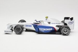 BMW Sauber F1.09 #6 N. Heidfeld Launch Version 2009 Minichamps 1:18 80432154856 Metal — billede 3 af 7