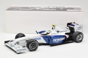 BMW Sauber F1.09 #6 N. Heidfeld Launch Version 2009 Minichamps 1:18 80432154856 Metal — billede 7 af 7