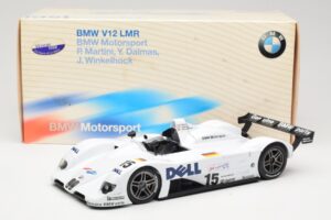 BMW V12 LMR LMP #15 P. Martini / Y. Dalmas / J. Winkelhock 24 Hours of Le Mans Winner 1999 Minichamps 1:18 80430009338 Metal — billede 6 af 6