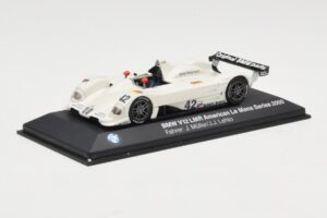 BMW V12 LMR LMP1 #42 Beck's T. Kristensen / J. Lehto / J. Müller 24 Hours of Le Mans 1999 Minichamps 1:43 80429418139 Metal — billede 2 af 4