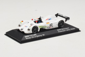 BMW V12 LMR #42 T. Kristensen / J.J. Lehto / J. Muller 24 Hours of Le Mans 1999 Minichamps 1:43 80429418137 Metal — billede 2 af 5