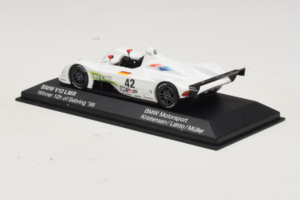 BMW V12 LMR #42 T. Kristensen / J.J. Lehto / J. Muller 24 Hours of Le Mans 1999 Minichamps 1:43 80429418137 Metal — billede 3 af 5