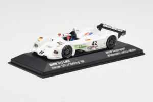 BMW V12 LMR LMP1 #42 J. Müller / J. Lehto 24 Hours of Le Mans 2000 Minichamps 1:43 80420018215 Metal — billede 2 af 4