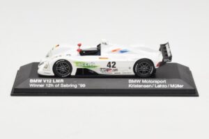 BMW V12 LMR LMP1 #42 J. Müller / J. Lehto 24 Hours of Le Mans 2000 Minichamps 1:43 80420018215 Metal