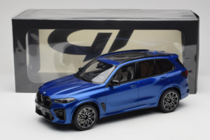 BMW X5 M F95 Competition Marina Bay Blue Metallic GT Spirit 1:18 GT967 Resin — billede 6 af 6