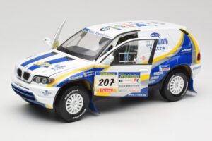 BMW X5 X-Raid #207 Dakar Rally 2004 Solido 1:18 SOLIDO001 Metal — billede 2 af 8