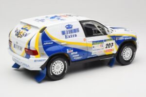 BMW X5 X-Raid #207 Dakar Rally 2004 Solido 1:18 SOLIDO001 Metal — billede 3 af 8