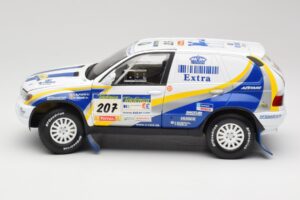 BMW X5 X-Raid #207 Dakar Rally 2004 Solido 1:18 SOLIDO001 Metal — billede 4 af 8