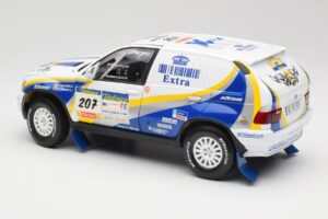BMW X5 X-Raid #207 Dakar Rally 2004 Solido 1:18 SOLIDO001 Metal — billede 7 af 8