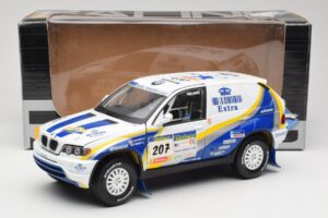 BMW X5 X-Raid #207 Dakar Rally 2004 Solido 1:18 SOLIDO001 Metal — billede 8 af 8