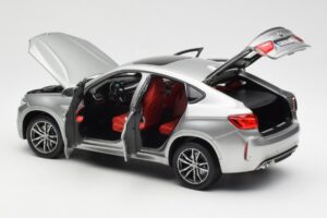 BMW X6 M F86 Donington Grå Metallic Norev 1:18 80432364886 Metal — billede 5 af 8