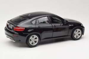 BMW X6 M E71 Sort Bburago 1:18 18-12081 Metal — billede 3 af 8