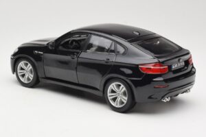 BMW X6 M E71 Sort Bburago 1:18 18-12081 Metal — billede 7 af 8