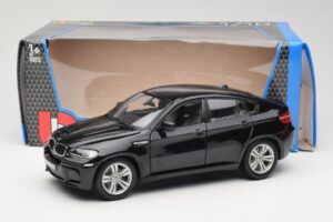 BMW X6 M E71 Sort Bburago 1:18 18-12081 Metal — billede 8 af 8
