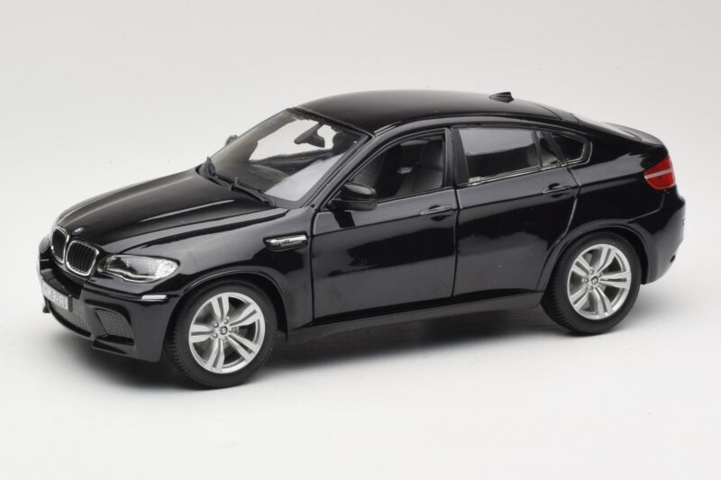 BMW X6 M E71 Sort Bburago 1:18 18-12081 Metal