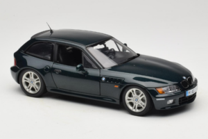 BMW Z3 Coupe 2.8 Grøn Forhandler Udgave UT Models 1:18 80439422349 Metal — billede 6 af 8