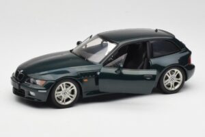BMW Z3 Coupe 2.8 Green Metallic UT Models 1:18 20422 Metal — billede 2 af 7