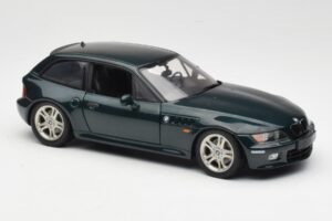 BMW Z3 Coupe 2.8 Green Metallic UT Models 1:18 20422 Metal — billede 5 af 7