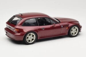 BMW Z3 Coupe 2.8 Red Metallic UT Models 1:18 20423 Metal — billede 3 af 8