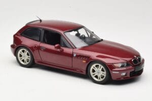 BMW Z3 Coupe 2.8 Red Metallic UT Models 1:18 20423 Metal — billede 6 af 8