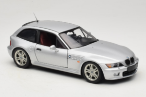 BMW Z3 Coupe 2.8 Sølv UT Models 1:18 20421 Metal — billede 6 af 8