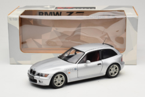 BMW Z3 Coupe 2.8 Sølv UT Models 1:18 20421 Metal — billede 8 af 8