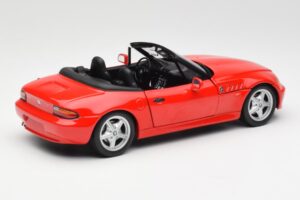 BMW Z3 E36/7 Cabriolet Rød UT Models 1:18 180024330 Metal — billede 3 af 8