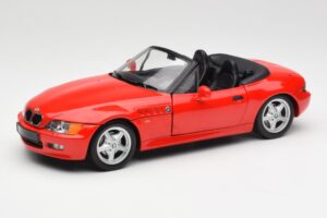 BMW Z3 E36/7 Cabriolet Rød UT Models 1:18 180024330 Metal