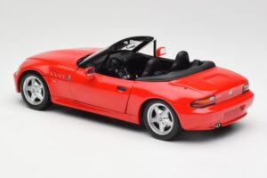 BMW Z3 E36/7 Cabriolet Rød UT Models 1:18 180024330 Metal — billede 7 af 8