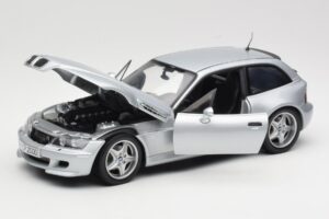 BMW Z3 M Coupe E36/8 Sølv UT 1:18 80430020856 Metal — billede 2 af 8