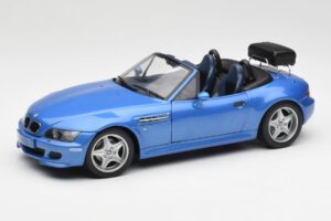 BMW Z3 M Roadster Med Bagagebærer Blå Metallic UT Models 1:18 20416 Metal