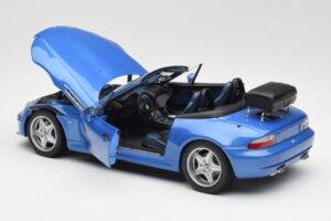 BMW Z3 M Roadster Med Bagagebærer Blå Metallic UT Models 1:18 20416 Metal — billede 5 af 8