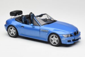 BMW Z3 M Roadster Med Bagagebærer Blå Metallic UT Models 1:18 20416 Metal — billede 6 af 8
